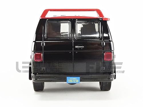 Greenlight 1/18 Hollywood The A-Team 1983-87 TV Series 1983 GMC Vandura Diecast Model Car #13521, Multi