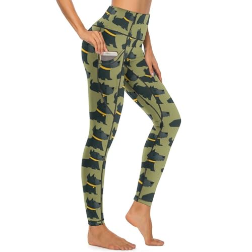 Legging d'entraînement contrôle du ventre et poches pratiques