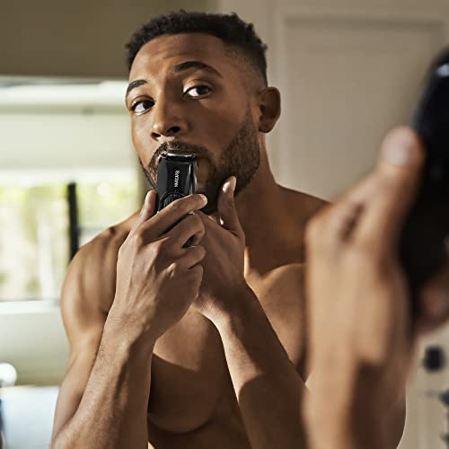 Zastřihovač vousů The Beard Hedger™ od MANSCAPED™, 20 nastavení délky, čepel T z ušlechtilé oceli pro přesné zastřihování, 60 minut bezdrátového provozu, vodotěsná