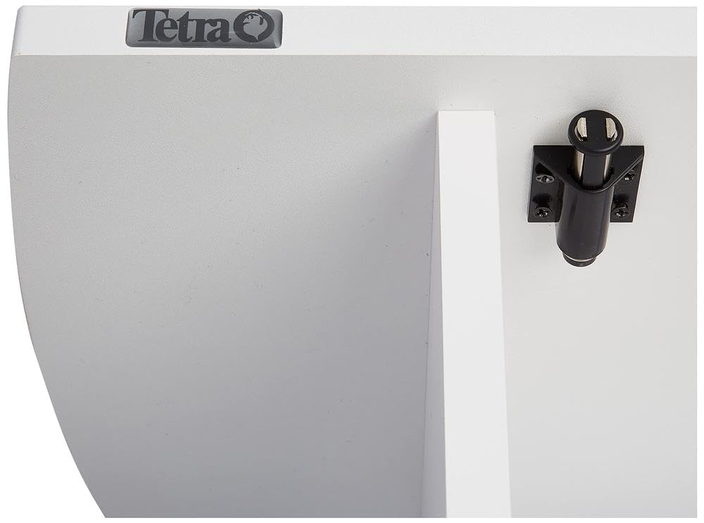 Mobiletto Per Acquario Tetra Explorer Line White Edition - Bianco, Con Vetro Latte E Ripiano - Foto 4