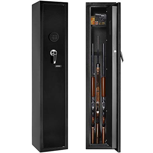 INTERGREAT Rifle Safe Gun Safe Quick Access, 4 Digital Rifle Gun safes