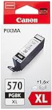 LIEFERUMFANG - 1x Canon PGI-570 XL PGBK 22ml Tintenpatrone, Pigment schwarz