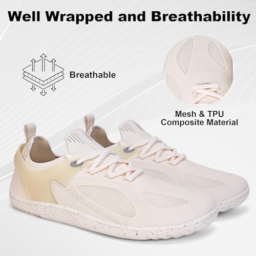HiGropcore Barefoot Shoes for Men Wide Toe Box Zero Drop Arch Support Minimalist Gym Shoes Fashion Deadlift Cross Training Sneakers2