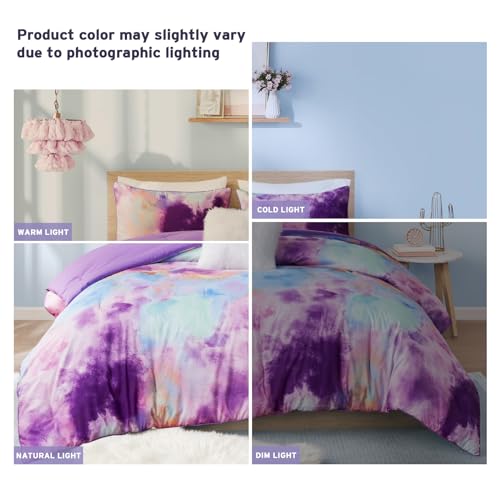image for Intelligent Design Queen Size Comforter Set, Watercolor Comforter Set 