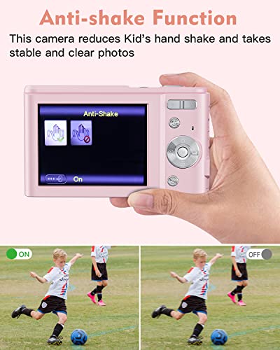 image for Zostuic Autofocus 48MP Digital Camera for Kids with 32Gb Card, 1080P T