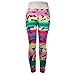 Camouflage Sporthose Damen Lang Eng Yogahosen Trainingshose Tights Shape Stretch Leggings für Workout Gym Sport Yoga Joggen Trainings Fitness Laufen Hosen riou New (L, Mehrfarbig)
