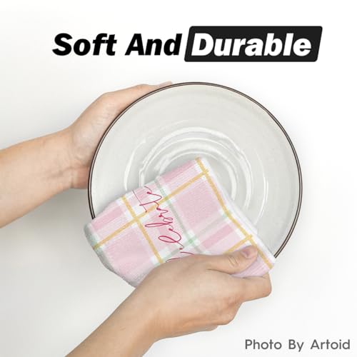 Artoid Mode DISHTOWEL-BIRTHDAY-4075-4PC-002 Cake Balloons Happy Birthday Kitchen Towels Dish Towels thumb #4