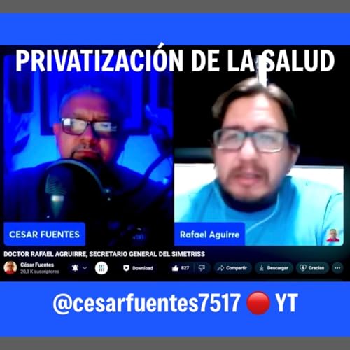Page de couverture de PRIVATIZACIÓN DE LA SALUD EN EL SALVADOR / Dr. Rafael Aguirre (SIMETRISS) y César Fuentes