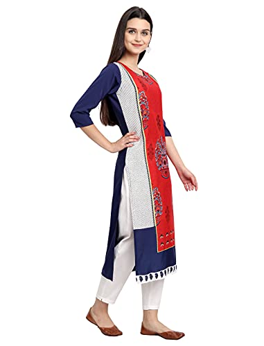Image of Women's Crepe Regular Kurta