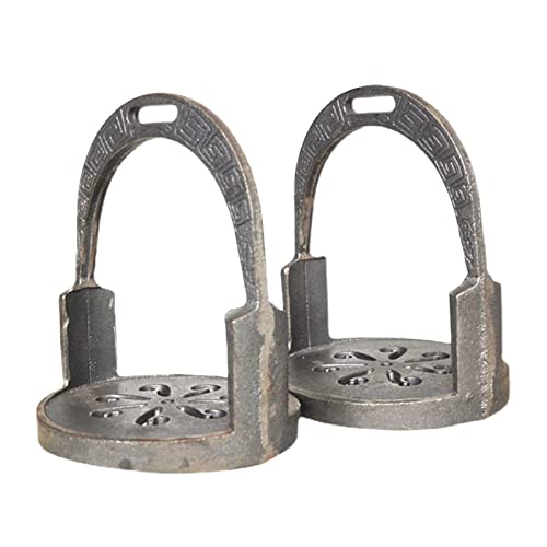 IJzeren Regbeugels Professionele paardensporen Veiligheidsstiefstokken Horse rijden Pedaal Horse -uitrusting voor buitensporten 1 Paar - Afbeelding 5