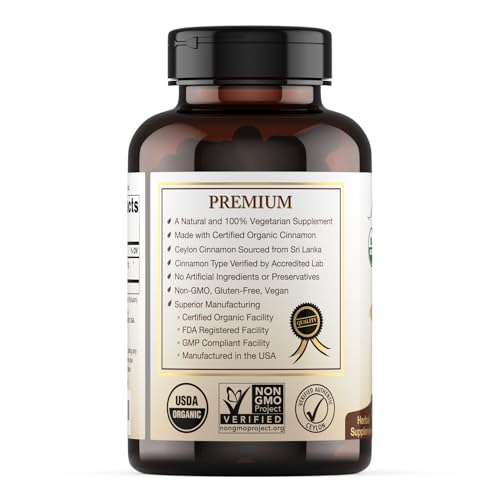 Natural Choice Botanicals Organic Ceylon Cinnamon