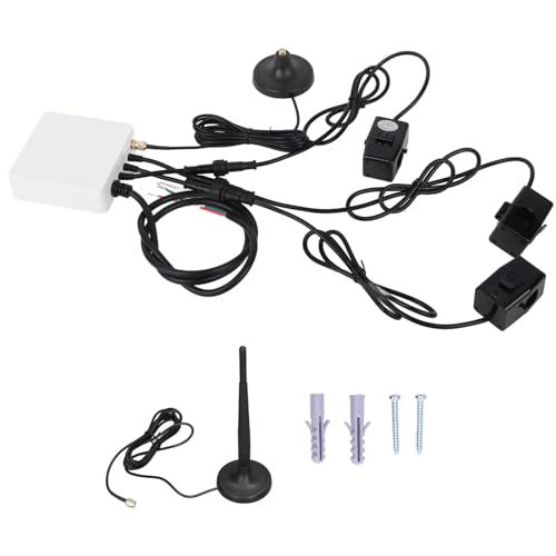 Medidor de energía WiFi Smart 3 fases 4 hilos Pinza Amperimétrica para monitoreo de electricidad en electrodomésticos miniatura 1