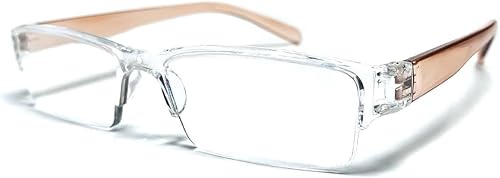 Miniatura 3 de DR. B's Readers Gafas de lectura con montura ligera de medio borde para hombres y mujeres