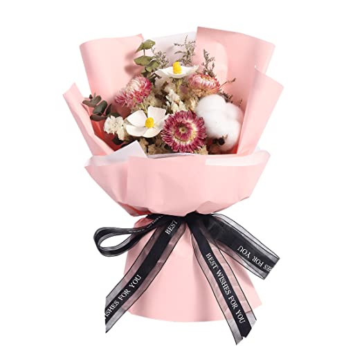 Forever Flower Bouquet - Handcrafted With Preserved Roses Flowers Gift For Mom Mother's Day Grandma Wife Women Birthday Gifts #TOP13