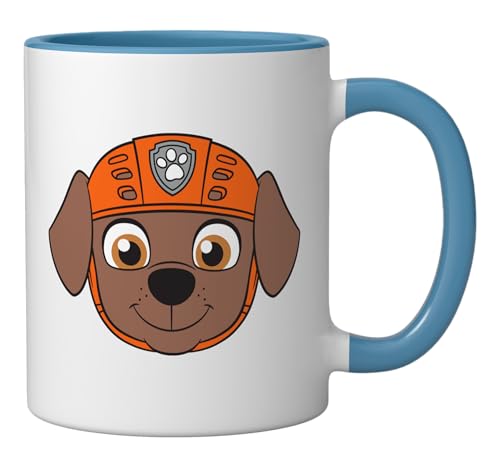 Taza de cerámica PAW Patrol Zuma 11 oz azul/blanco miniatura 2