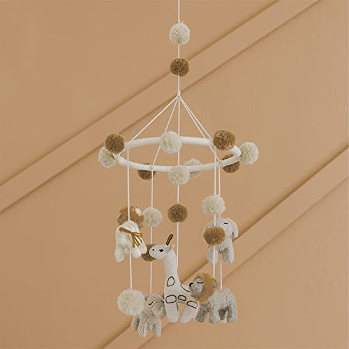 Crane Baby Mobile For Crib, Safari Nursery Décor For Boys And Girls, Ceiling Hanging, 11" X 28" #TOP2