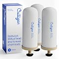 Culligan MaxClear 7” Gravity Water Filter Replacement Compatible with ProOne & Berkey Water Filter Systems, Ceramic & Carbon Filter NSF/ANSI Certified, Reduce Total PFAS, Microplastics & Lead, 3-Pack