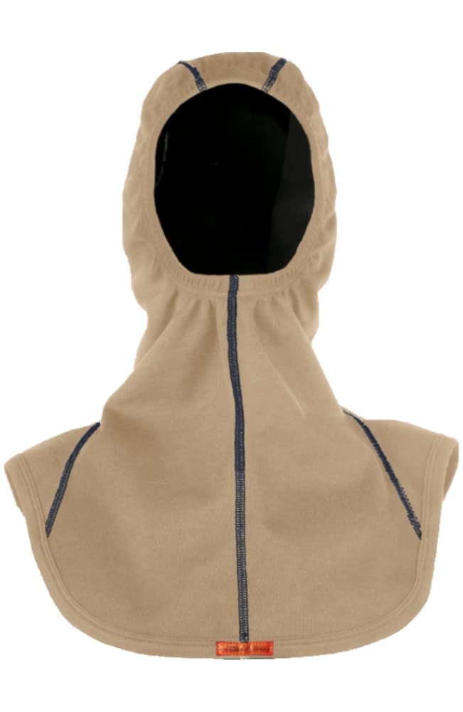 Comazo|Protect Flammschutz Haube mit Membran, 3-lagiger Stoffaufbau inkl. laminierter Membran (Sand)