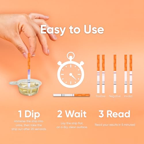 Wondfo Pregnancy Test Strips - HCG Detection 25 MIU/ml, Home Test of Reliable Result - 25 Count - Thumbnail 2