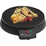 Plato de 29 cm con recubrimiento antiadherente de alta calidad para sacar con facilidad los crepes y obtener una fácil limpieza