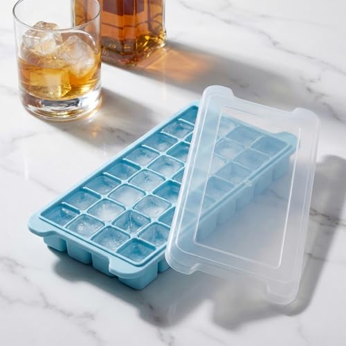 Molde para cubitos de hielo con tapa 36 celdas miniatura 1