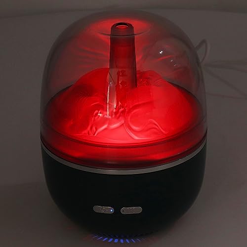Humidificador aromaterapia ultrasónico 260ml LED color miniatura 4
