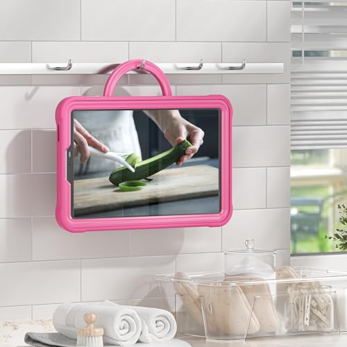 Coque Samsung Galaxy Tab A9 8.7 pouces 2023 protection écran rose