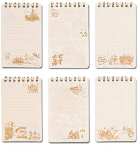 Amazon ミッキー フレンズ メモセット 手書き風デザインシリーズ パークマップデザイン 文具 ディズニー お土産 東京ディズニーリゾート限定 メモ帳 文房具 オフィス用品