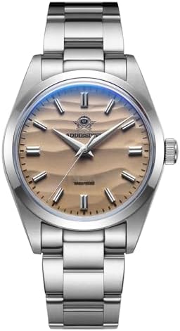 ADDIESDIVE Quartz Watch for Men 36 MM Analog VH31 Mech-Quartz Movement K1 Mineral Conves Crystal Waterproof 100 M AD2030