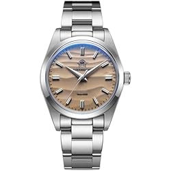 ADDIESDIVE Quartz Watch for Men 36 MM Analog VH31 Mech-Quartz Movement K1 Mineral Conves Crystal Waterproof 100 M AD2030
