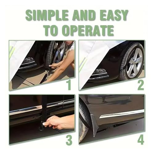 Bâche de voiture imperméable pour modèle hatchback extérieur - 5