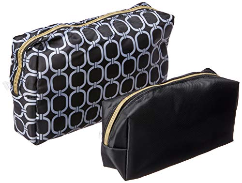 Necessaire para cosméticos, Kit Com 2, Sestini, Feminino, Estampa Geométrica