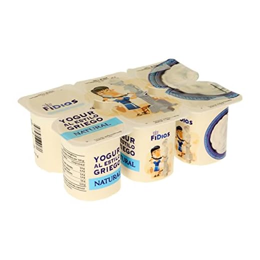 DIA FIDIAS yogur griego natural pack 6 unidades 125 gr