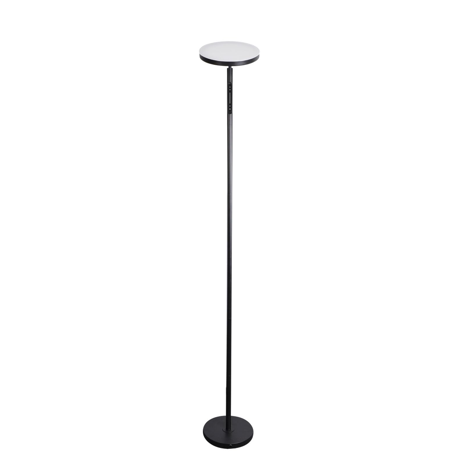 OUTON Smart RGB Floor Lamp, 36W LED Modern Torchiere Sky Lamp, Super Bright Stepless Dimmable Standing Tall Lamp with APP, Remote and Touch Control, LED Lamps for Living Room Bedroom,Gaming Room