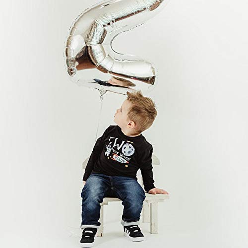 Two The Moon Boys Personalized Outer Space Second Birthday Shirt3