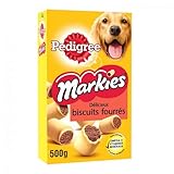 animaux Boîte Biscuits pour Chien Markies 500G - Lot De 4 - Livraison Offerte