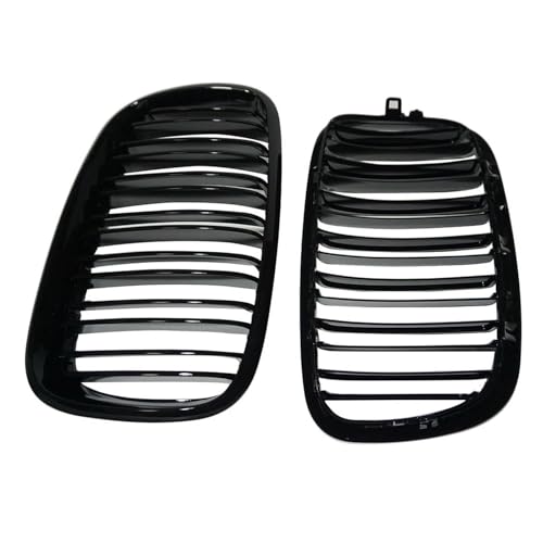 Parrilla delantera de carreras en negro brillante para renovación de X5 E70 y X6 E71