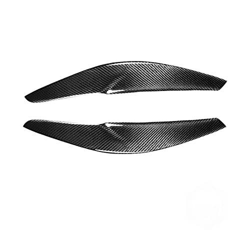Baguettes de finition de phares carbone pour protéger optiques Toyota Corolla 13-16