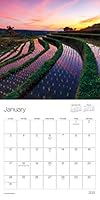 2021 Sunsets Mini - 7" x 7" Calendar 1438874308 Book Cover