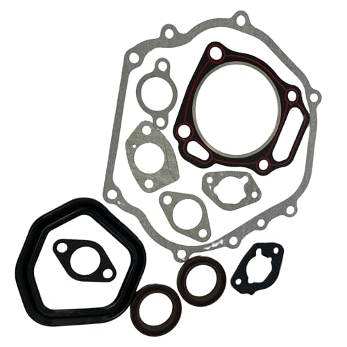 Image of GX390 GX340 Engine Gasket Set Compatible for Honda Predator Generac 420 420cc 13hp 15hp 389cc 390cc 188 190 188f 190f 13hp 13.0 Horsepower Engine