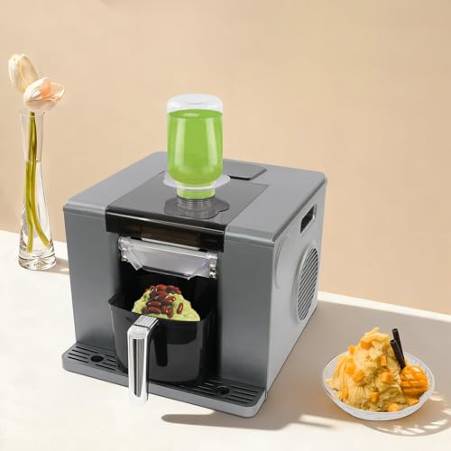 Máquina de Hielo Rallado Comercial 280W con 18 Moldes y Panel Táctil miniatura 4
