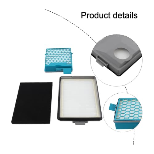 Filtros de carbono compatibles con Miele Boost CX1 repuestos 11639240 3