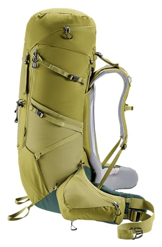 Image of Deuter Unisex Blue Aircontact Core 60+10 Rucksack with High-Capacity and Superior Ventilation for Multi-Day Hiking | Trekking | Mountaineering