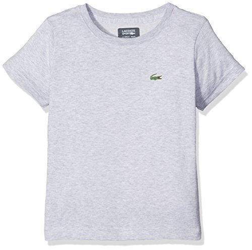  Lacoste Sport TJ8811 T-Shirt Garçon, Gris (Arg...
