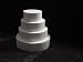 LA Crafts 4 Piece Cake Dummy Set, Round