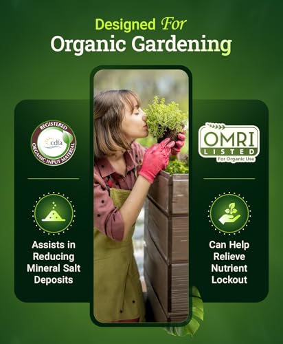 FoxFarm Bush Doctor Sledgehammer Nutrient Rinse – OMRI Listed Organic Liquid Fertilizer Flush for Soil & Hydroponic Systems, Removes Fertilizer Buildup & Relieves Nutrient Lockout, 1 Gallon