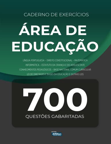 Caderno de Exercícios - Área da Educação