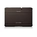 Produktbild Samsung Original Diarytasche (Flipcover) im Buchdesign EFC-1H8SAECSTD (kompatibel mit Galaxy Tab 2 10.1) in amber brown