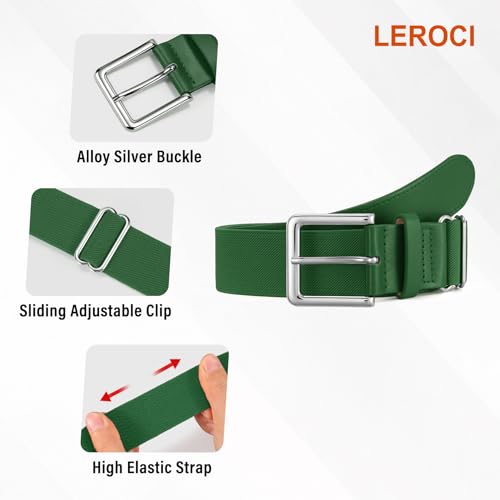 Image of Baseball Belt and Baseball Socks Combo Set for Youth and Adult Available in 20 Colors