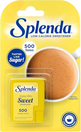 Splenda Low Calorie Sweetener 1000 Tablets (Pack of 2x 500)